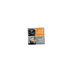 【並行輸入品】LABRIMP 1 Set Old Fashioned Casserole Ceramic Nonstick Frying Paの画像