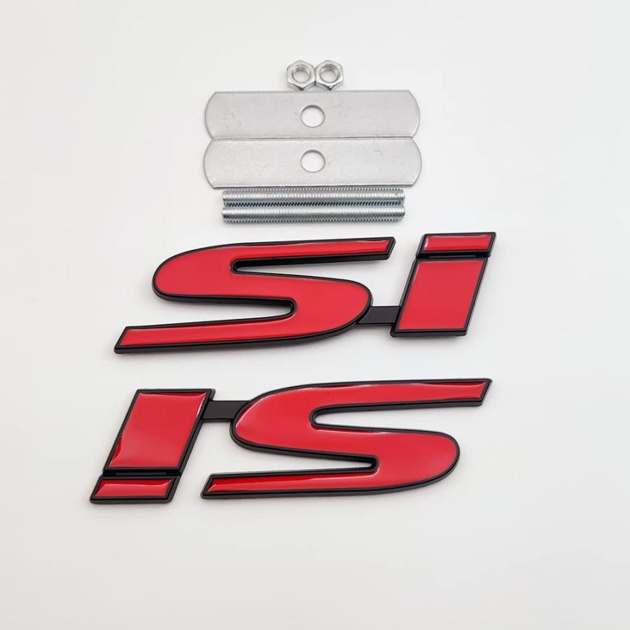 【並行輸入品】3D Metal Si Logo Car Front Grille Emblem + Sport Injection Trunkの画像