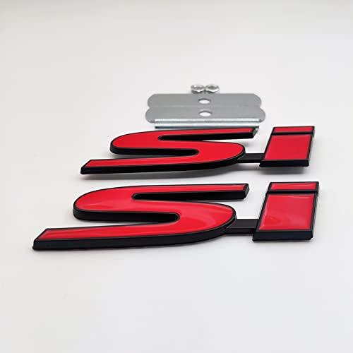 【並行輸入品】3D Metal Si Logo Car Front Grille Emblem + Sport Injection Trunkの画像