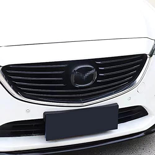 並行輸入品】CKEYXGIL Car Front Grille Emblem for Mazda 3 2017 2019