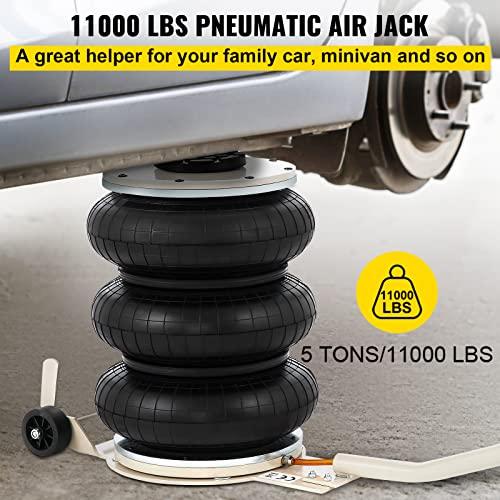 【並行輸入品】VEVOR Air Jack， 11000 lbs/5 Ton Triple Air Bag Jack， Lift Up to_4