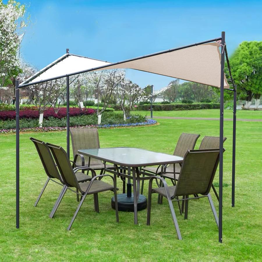 【並行輸入品】SHINPORT 4'x25' Waterproof Sun Shade Sail Rectangle Canopy Shadeの画像