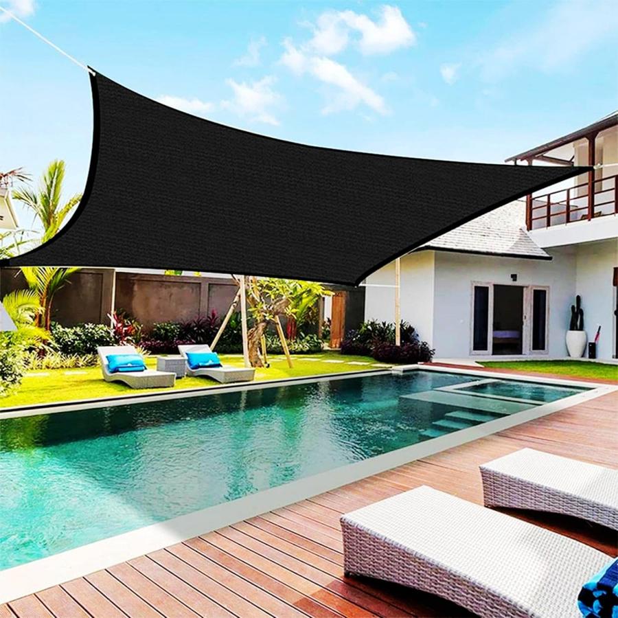 並行輸入品】Sun Shade Sail Heavy Duty 95% UV Protection Beach