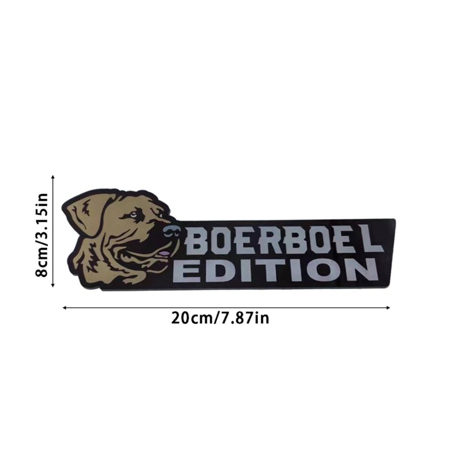 【並行輸入品】Dog Decals for Vehicles Acrylic Car Decals with Strong Adhesiveの画像