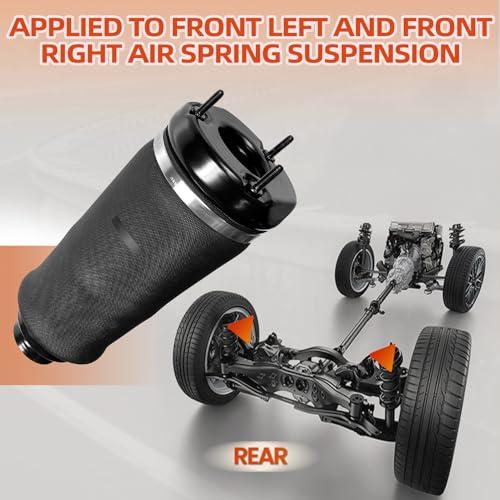 並行輸入品】 ZYFONLIX Air Suspension Spring Bag Front Compatible