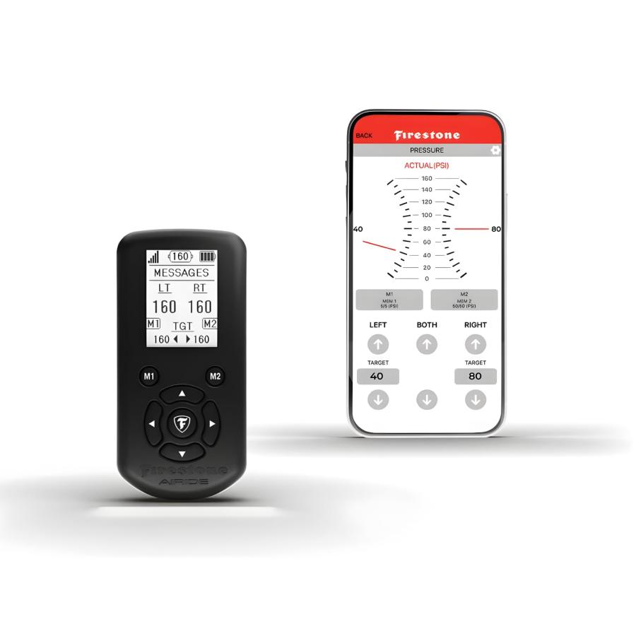 【並行輸入品】 Firestone Airide 2933 Air Command Dual Wireless App \u0026 Remote Staの画像
