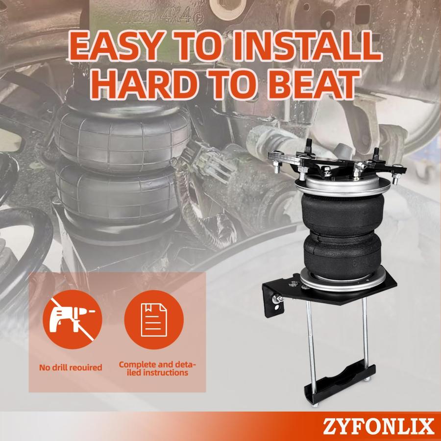 【並行輸入品】ZYFONLIX エアスプリングバッグサスペンションキット 2020 2022 F/250 スーパーデューティーピックアップ202の画像