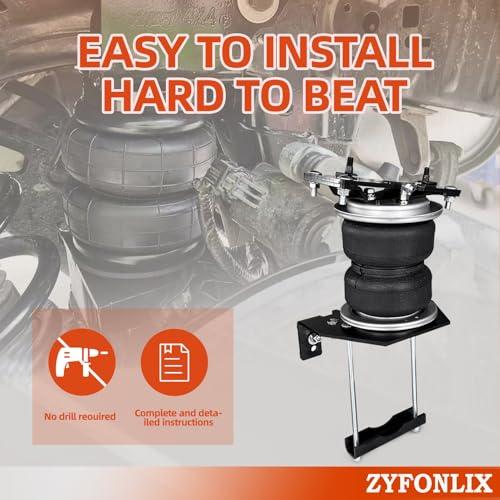 【並行輸入品】ZYFONLIX エアスプリングバッグサスペンションキット 2020 2022 F/250 スーパーデューティーピックアップ202の画像