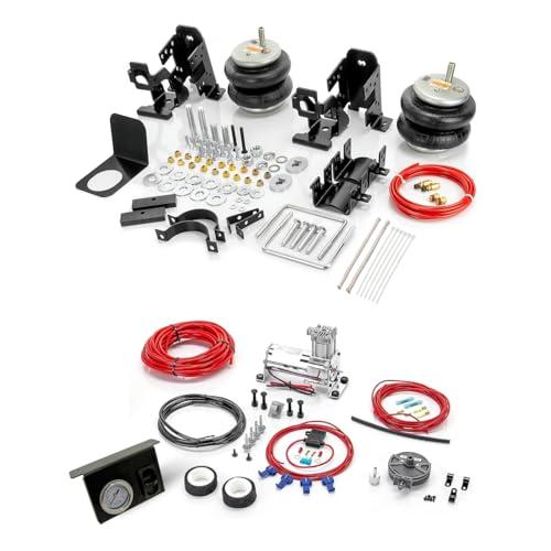 並行輸入品】 6,000 Lbs Rear Air Bags Suspension Kit with Onboard