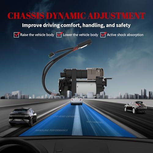 【並行輸入品】 YXPCARS Air Suspension Compressor for Air Ride Pump, for Jeep Grの画像