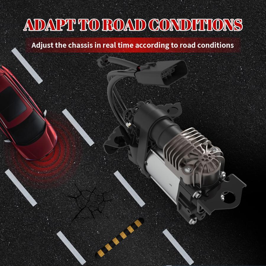 【並行輸入品】 YXPCARS Air Suspension Compressor for Air Ride Pump, for Jeep Grの画像