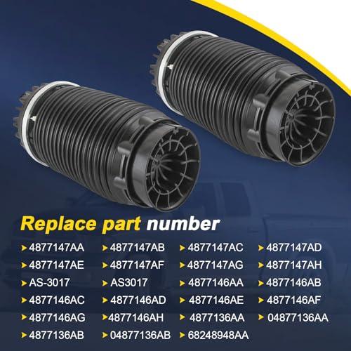 【並行輸入品】 Air Suspension Strut Shock Absorber Front + Air Spring Bag Rearの画像