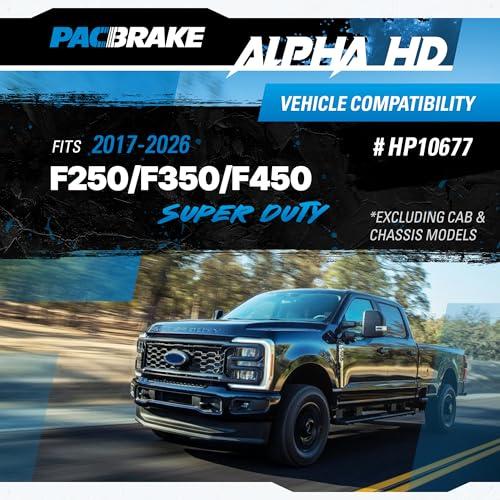 【並行輸入品】 Pacbrake HP10677 ALPHA HD Air Spring Suspension Kit fits 2017 20の画像