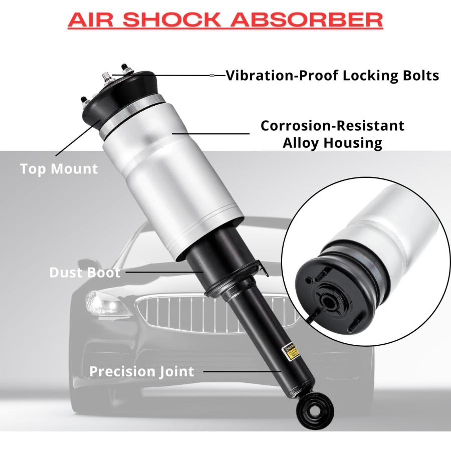 【並行輸入品】 Front Air Shock Absorber Suspension Shock Struts Assembly for Auの画像