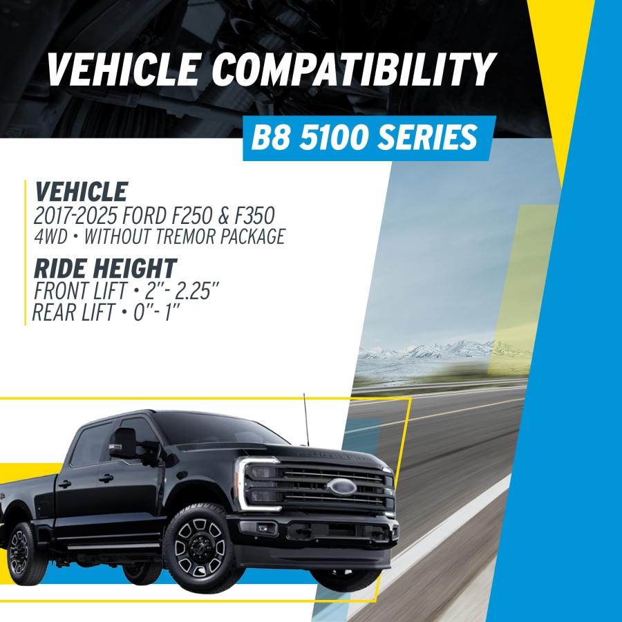 【並行輸入品】 Bilstein Set of Front and Rear B8 5100 Series Shocks with Steeri_3