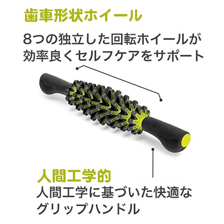日本正規品 トリガーポイント グリッド フォームローラー 筋膜リリース マッサージ ストレッチ用 Grid STK トラベル ブラック/グリーン