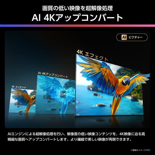 【無料長期保証】ハイセンス 100YR8U 100V型 MiniLED 4K液晶テレビ HI-VIEW AIエンジンPRO搭載 BS・110 度CS デジタルチューナー内蔵_16
