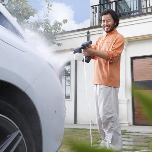 ケルヒャージャパン OC 5 家庭用モバイル高圧洗浄機 黒・黄 : ベスト
