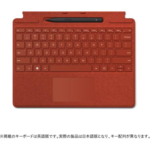 マイクロソフト 8X6-00039 Surface Pro スリムペン2付き Signature キーボード ポピーレッド MYK1543967421(14205円)