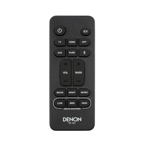 DENON DHT-S218K サウンドバー Dolby Atmos対応 ブラック