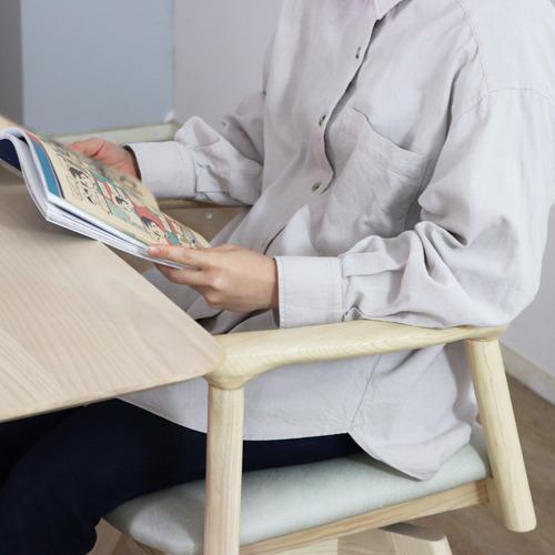東馬(Tohma) YT-010 回転チェア 幅57.7×奥行56×高さ73cm ホワイト_12