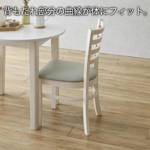 後藤家具物産 ダイニング5点セット／エレンBR 幅120cm テーブル+椅子4脚 ブラウン DC-ERN-5-BR_7