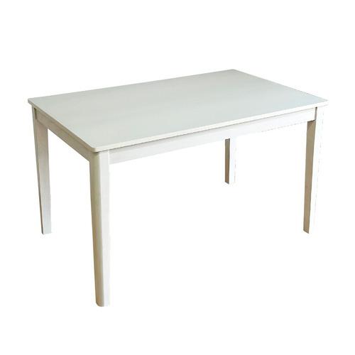 後藤家具物産 ダイニングテーブル／エレンWH 幅120cm オーク突板 ホワイト DT120-ERN-WH_1