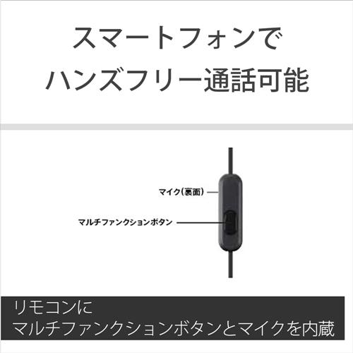 SONY（ソニー） MDR-EX15AP W 密閉型インナーイヤーレシーバー