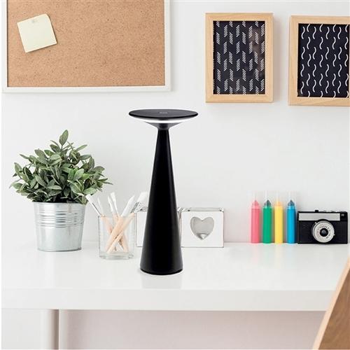 大塚家具 LEDテーブルスタンド 「ZAF-DAMA-BK」 ブラック USB充電式の画像