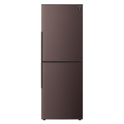 シャープ 冷蔵庫 280L 右開き 2ドア 幅56cm 4段ケース冷凍室 プラズマ