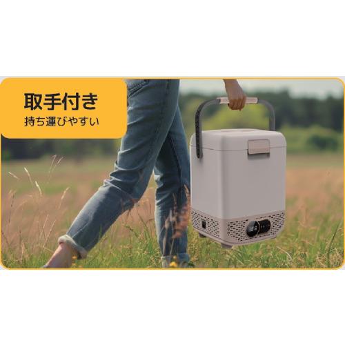 ISSYZONE JAPAN CR1201 ポータブル保温冷蔵庫 12L 上開き BougeRV ベージュ_6