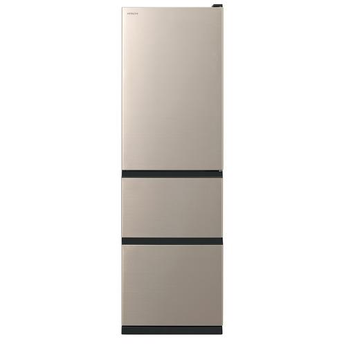 日立 冷蔵庫 315L 右開き 3ドア 幅54cm 真ん中野菜室うるおいチルド R