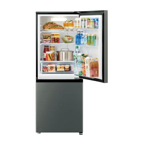 AQUA 冷蔵庫 201L 右開き 2ドア 幅53.0cm 大容量冷凍室 耐熱トップ