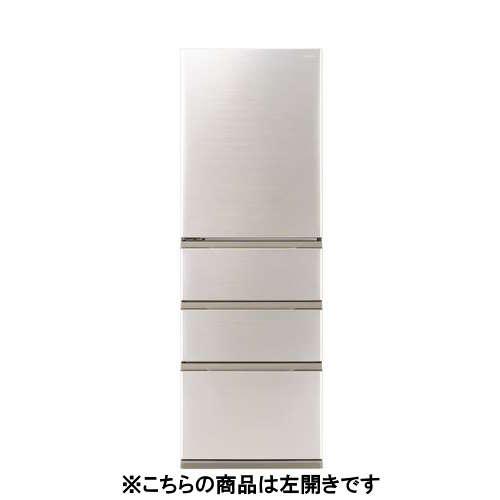 AQUA 冷蔵庫 362L 左開き 4ドア 幅60cm スタイリッシュデザイン 真ん中 
