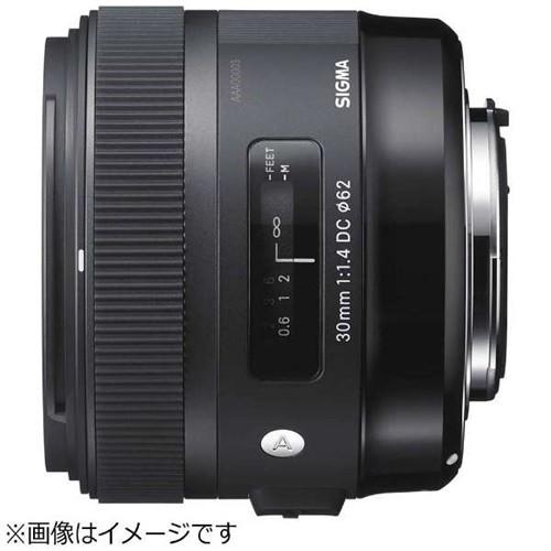 激安単価で A SIGMA 交換用レンズ 30mm HSM(キヤノン用) DC F1.4 交換レンズ