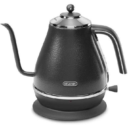 デロンギ 温度調整電気ケトル アイコナ 1000ml グレー デロンギ 温度調整電気ケトル アイコナ 1000ml グレー デロンギ