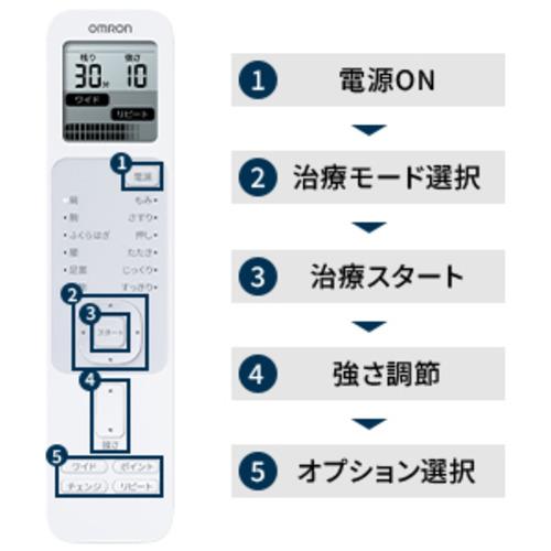 オムロン HV-F230-JE3 低周波治療器の画像