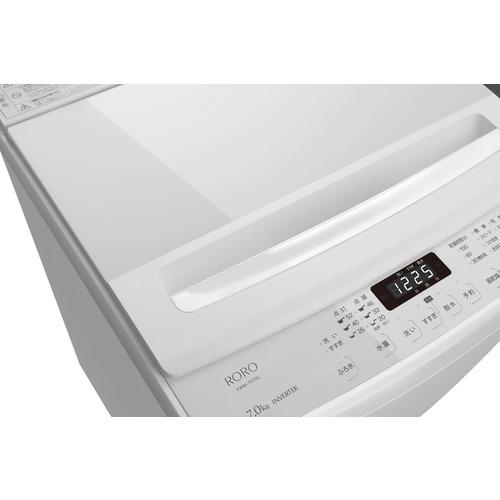 【限定品】 【無料長期保証】RORO YWMT-V70L インバーター洗濯機 RORO 7kg 【DGJ1380212519】(48303円)