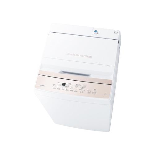 東芝 全自動洗濯機 洗濯：7.0kg 簡易乾燥 幅55.5cm Wシャワー洗浄 