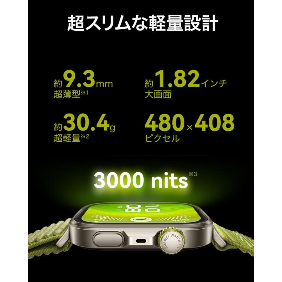 HUAWEI WATCH FIT 4 Pro／Green WATCH FIT 4 PRO／GR_1