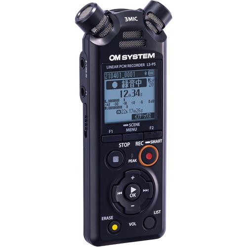 OMデジタルソリューションズ LSP5 ICレコーダー OM SYSTEM・LINEAR PCM RECORDER BLK｜best-tecc｜02