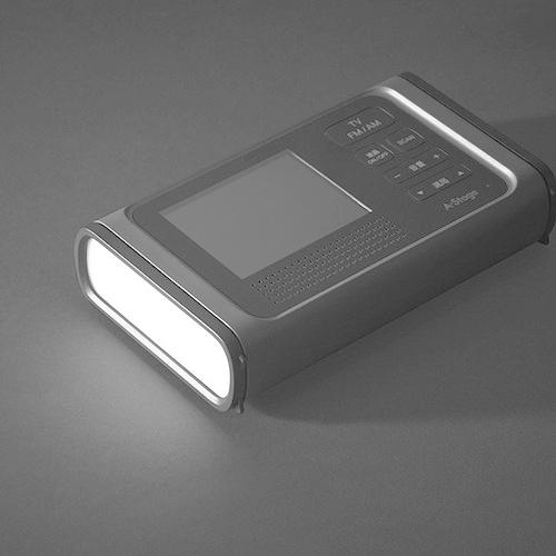 ワンセグTVラジオ 3.2インチ 液晶テレビ OR01A-03BK 多機能防災 f-or01a-03bk_1.jpg