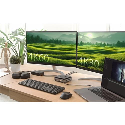 j5create JCD3199 15W磁力ワイヤレス充電パッド搭載デュアルHDMI