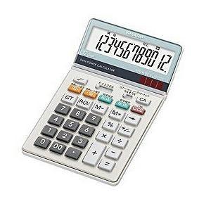 シャープ El N732k X 電卓 ナイスサイズタイプ 12桁