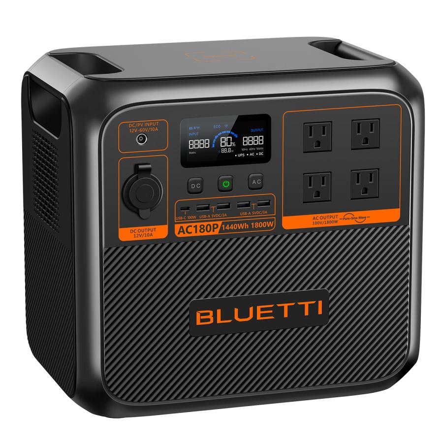 BLUETTI プレミアムシリーズ 1440Wh ポータブル電源 AC180P AC180P