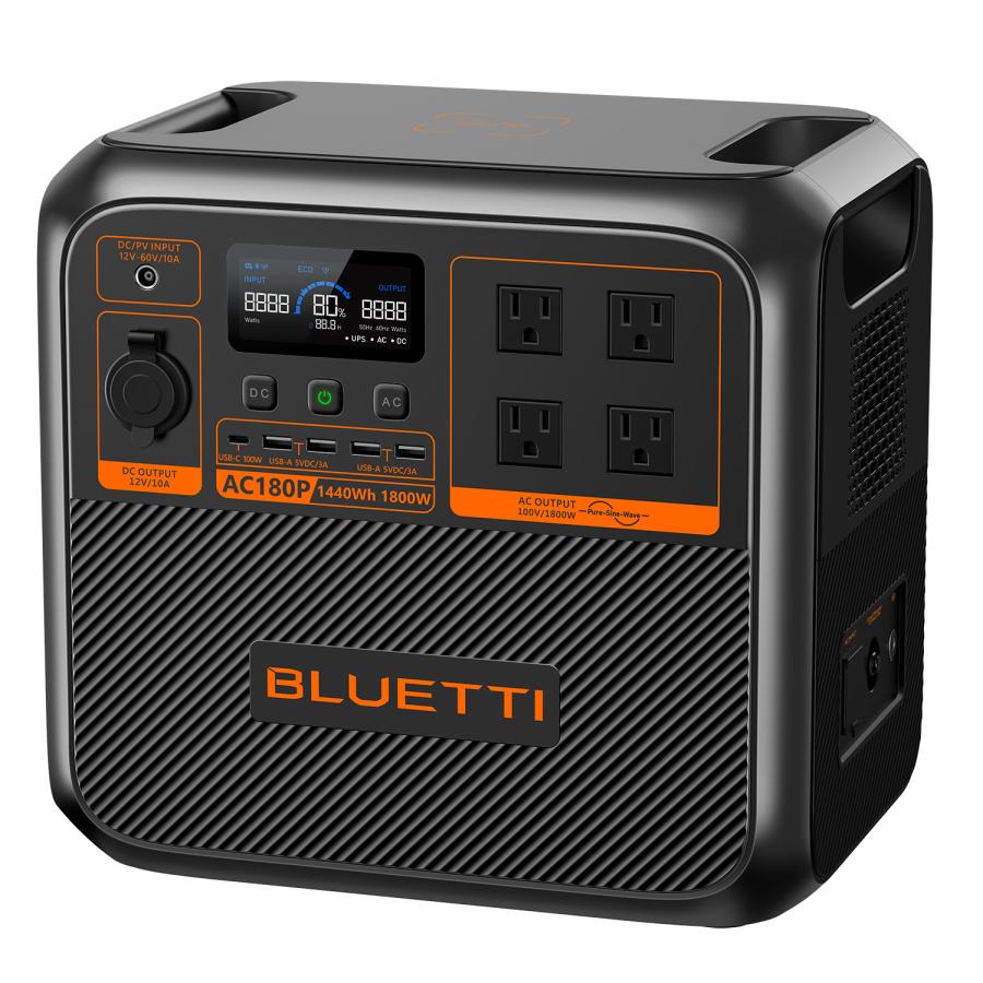 BLUETTI プレミアムシリーズ 1440Wh ポータブル電源 AC180P AC180P