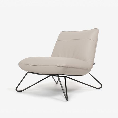 大塚家具 アームチェア「394-16」革ライトベージュグレー色 ROLF BENZ(ロルフベンツ)_5