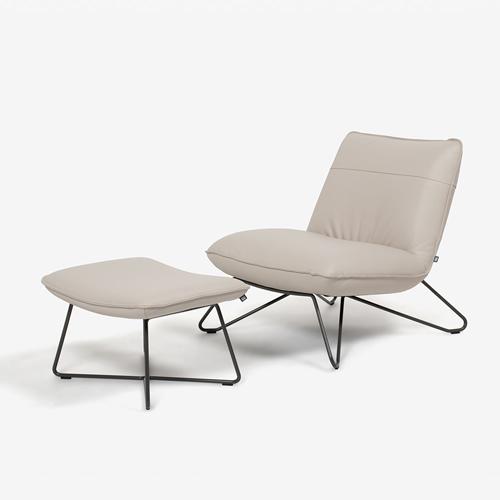 大塚家具 アームチェア「394-16」革ライトベージュグレー色 ROLF BENZ(ロルフベンツ)_7