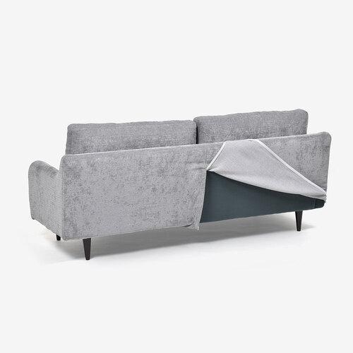 大塚家具 オリジナル ソファ 3人掛け「CAS-D」幅180cm 布#SPメオピューター 脚部オーク色_3
