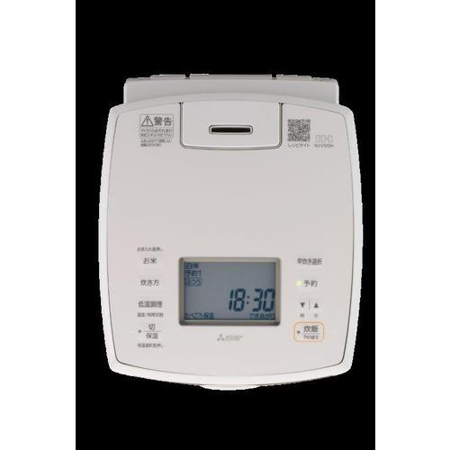 三菱電機 NJ-VS10H-W 三菱IHジャー炊飯器 炭炊釜 5.5合炊き 白亜麻
